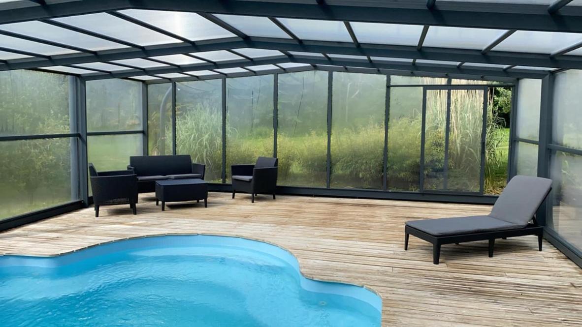 Chalet Des Fees - Piscine كروزون المظهر الخارجي الصورة